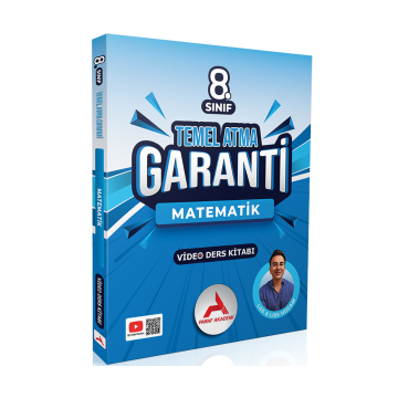 Paraf Akademi Yayınları 8. Sınıf LGS 10 Günde Temel Atma Garanti Matematik Video Ders Kitabı