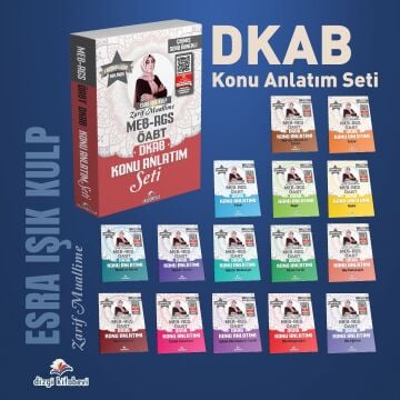 Dizgi Kitap 2026 MEB-AGS ÖABT Din Kültürü ve Ahlak Bilgisi Öğretmenliği Fasiküller Halinde Konu Anlatım Seti Esra Işık Kulp Zarif Muallime