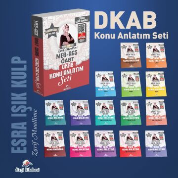 Dizgi Kitap 2027 MEB-AGS ÖABT Din Kültürü ve Ahlak Bilgisi Öğretmenliği Fasiküller Halinde Konu Anlatım Seti Esra Işık Kulp Zarif Muallime