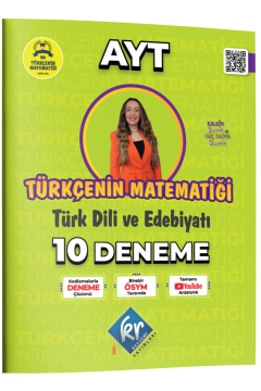 Gamze Hoca Türkçenin Matematiği AYT Türk Dili ve Edebiyatı 10 Deneme