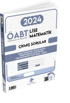 Dizgi Kitap MEB-AGS ÖABT Lise Matematik Öğretmenliği Video Çözümlü 2024 Sınavı Tek Fasikül Orijinal Çıkmış Sorular