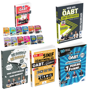 Dizgi Kitap 2026 Meb Ags ÖABT Sınıf Öğretmenliği 5'li Kazandıran Set Hüseyin Küçüksubaşı