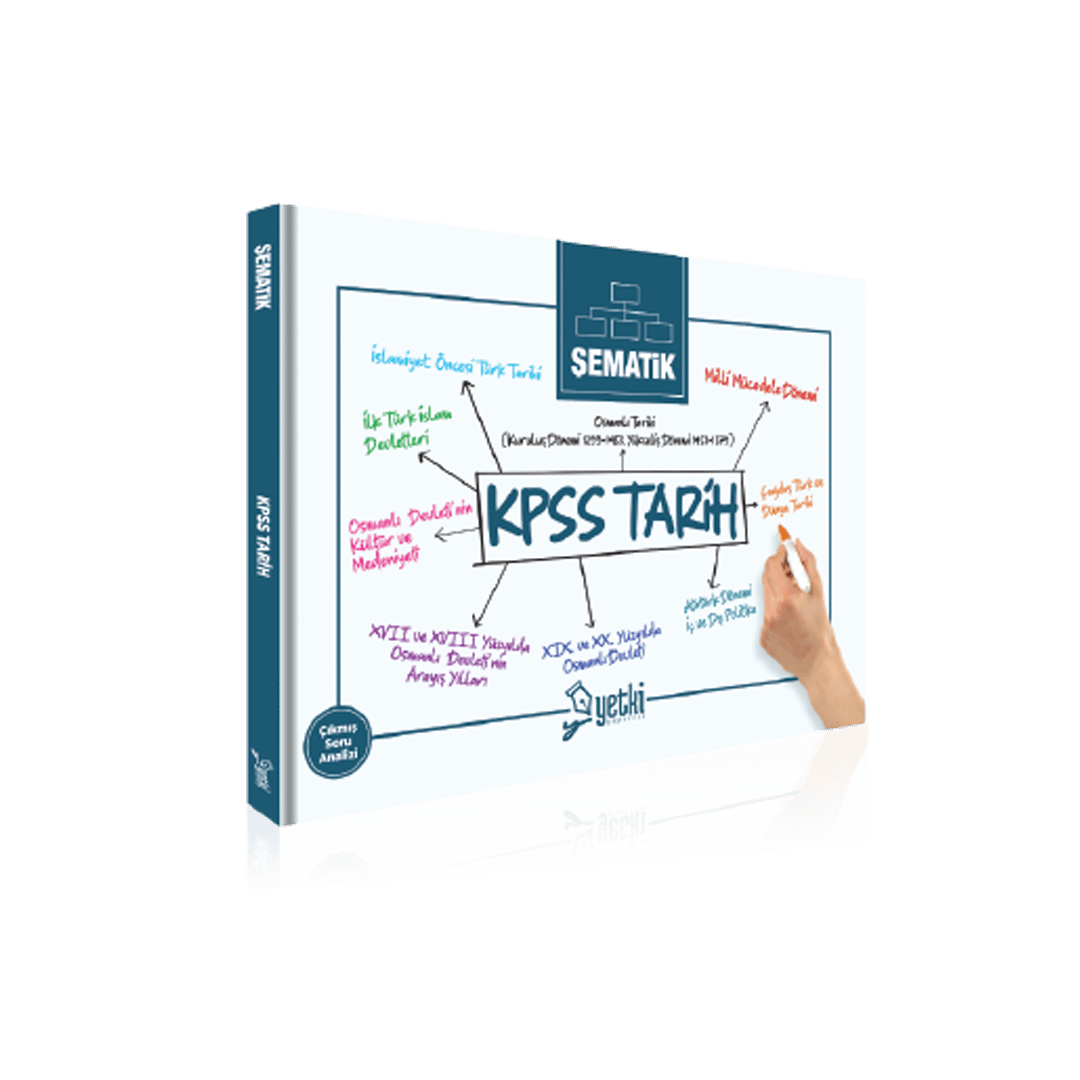 2024 Şematik Kpss Tarih Yetki Yayınları