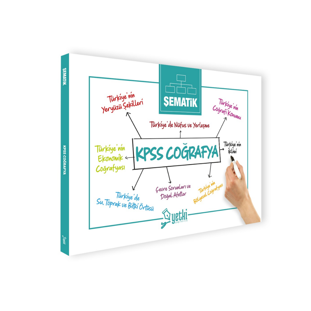 2026 Şematik Kpss Coğrafya Yetki Yayınları