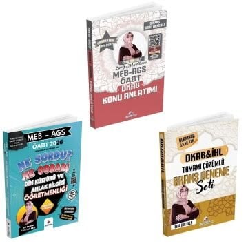 2026 Meb Ags Öabt Din Kültürü ve Ahlak Bilgisi Öğretmenliği Konu Anlatım Seti & Öabt Din Kültürü ve Ahlak Bilgisi Öğretmenliği Deneme Seti ve Öabt Din Kültürü ve Ahlak Bilgisi Öğretmenliği Soru Bankası