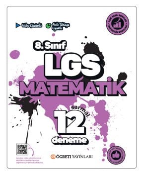 LGS 8.Sınıf Matematik Sarmal 12 Deneme Öğreti Akademi