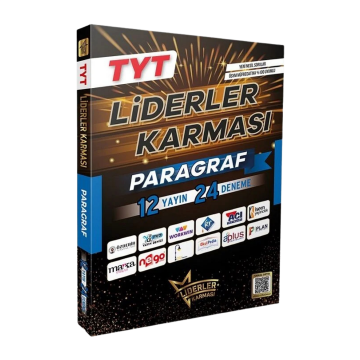 Liderler Karması TYT Paragraf 12 Yayın 24 Deneme Çözümlü