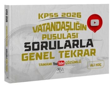 2026 KPSS Vatandaşlık Vatandaşlığın Pusulası Sorularla Genel Tekrar - Ali Koç CBA Yayınları
