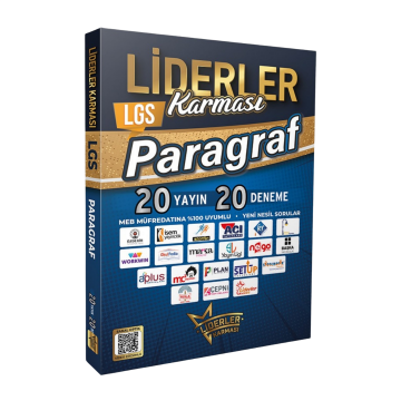 Liderler Karması 8. Sınıf LGS Paragraf 20 Yayın 20 Deneme Video Çözümlü
