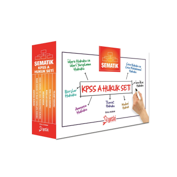 Yetki Yayınları 2026 Şematik Kpss A Hukuk Seti