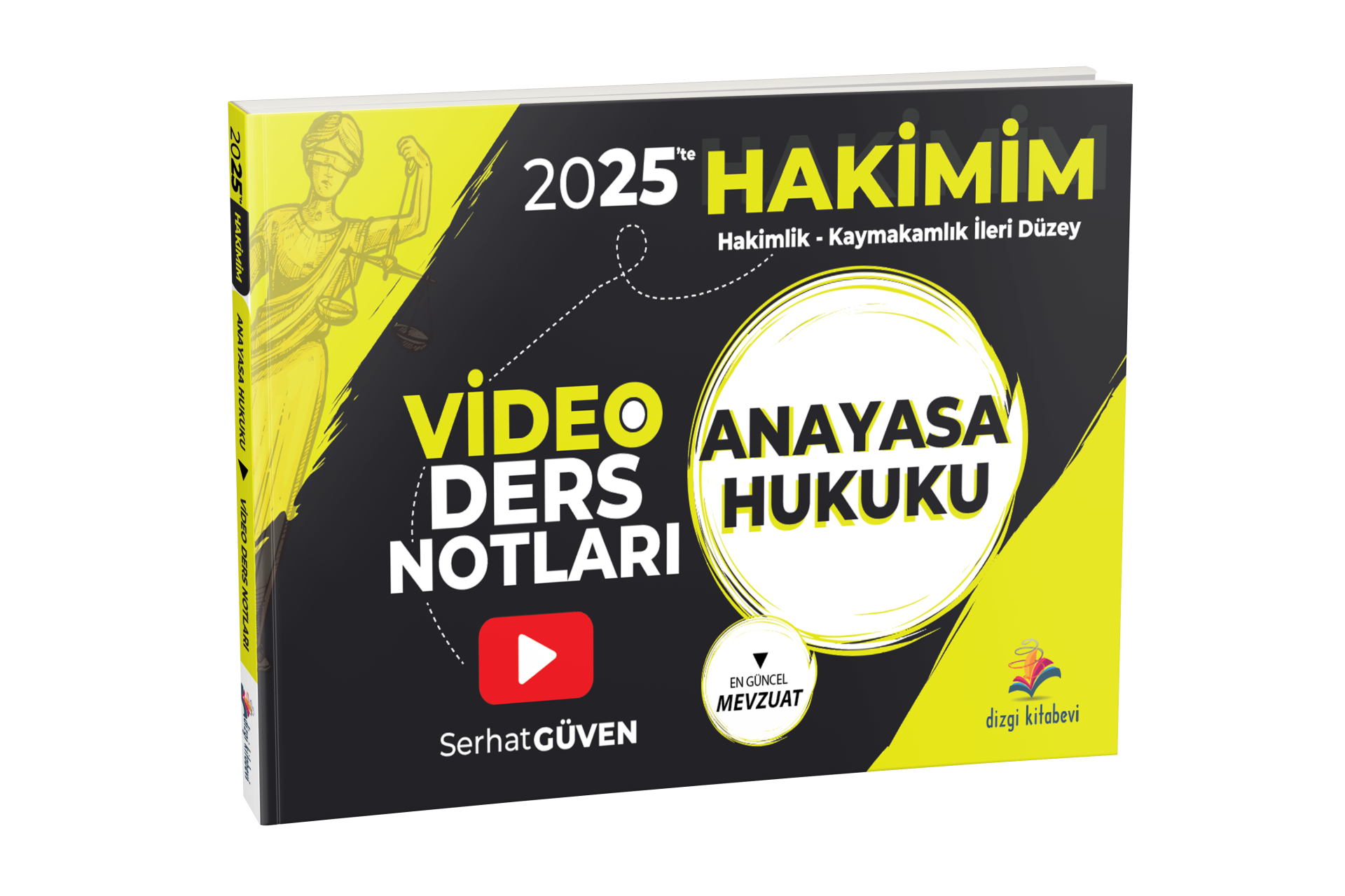 Dizgi Kitap 2025'te Hakimim Anayasa Hukuku Video Ders Notları - Serhat Güven