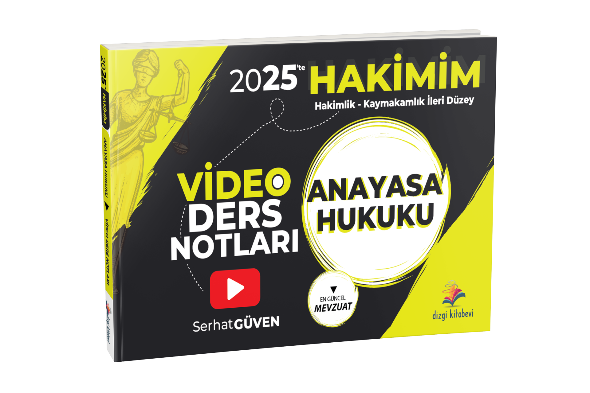 Dizgi Kitap 2025'te Hakimim Anayasa Hukuku Video Ders Notları - Serhat Güven