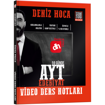KR Akademi Deniz Hoca 59 Günde AYT Edebiyat Video Ders Notları
