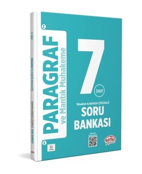 Editör Yayınları 7. Sınıf Paragraf ve Mantık Muhakeme Soru Bankası