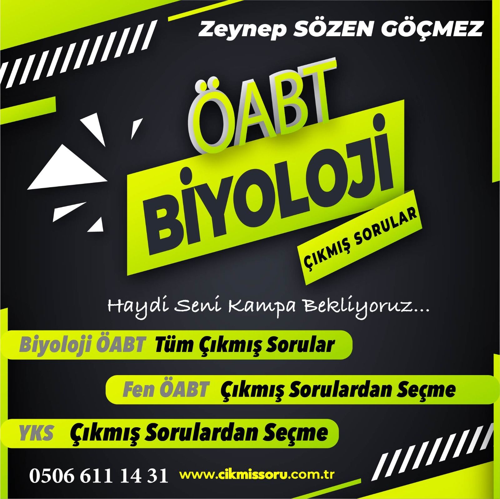 2024 Öabt Biyoloji Orijinal Çıkmış Sorular Analizli Kamp Video Paketi Zeynep Sözen Göçmen