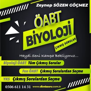 2024 Öabt Biyoloji Orijinal Çıkmış Sorular Analizli Kamp Video Paketi Zeynep Sözen Göçmen