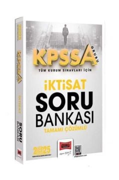 Yargı Yayınları 2025 KPSS A Grubu Tüm Kurum Sınavları İçin Tamamı Çözümlü İktisat Soru Bankası