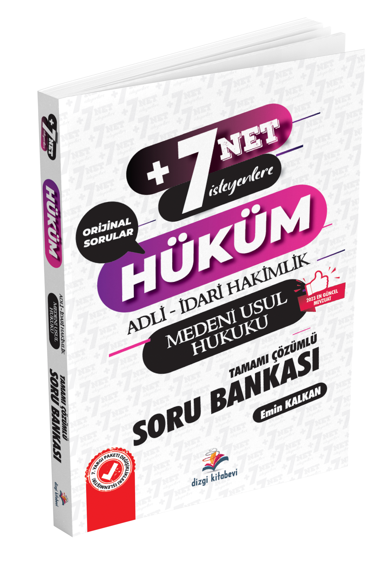 Dizgi Kitap Hüküm Adli İdari Hakimlik +7 Net İsteyenlere Medeni Usul Hukuku Tamamı Çözümlü Soru Bankası 2023