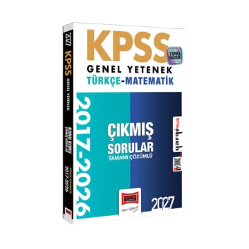 Yargı Yayınları 2027 KPSS Genel Yetenek Türkçe-Matematik Konu Konu Tamamı Çözümlü 10 Yıl Çıkmış Sorular