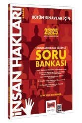 2025 Tüm Sınavlar İçin İnsan Hakları Tamamı Açıklamalı Çözümlü Soru Bankası Yargı Yayınları