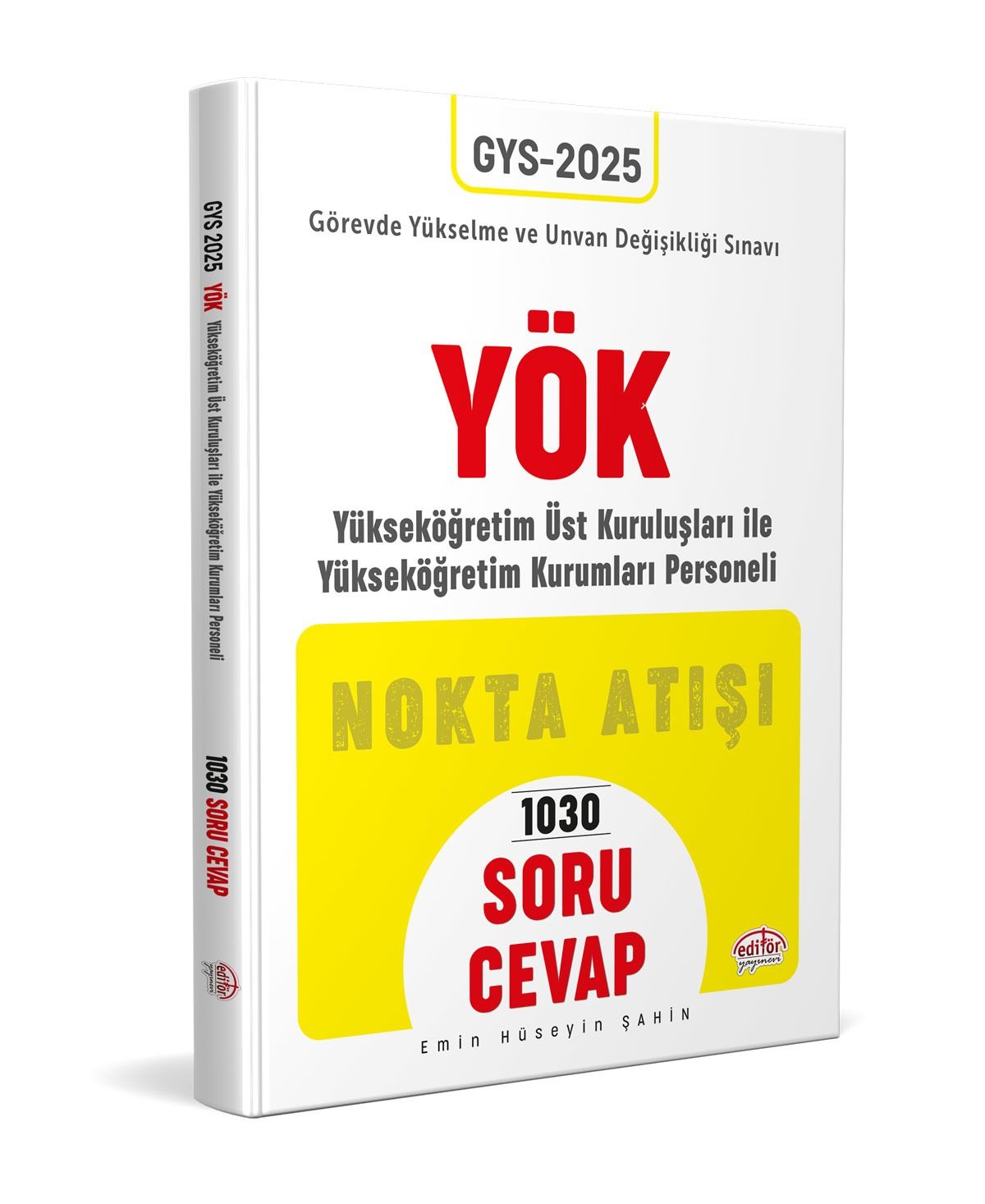 Yükseköğretim Kurumu (Yök) Gys Nokta Atışı Soru-Cevap Editör Yayınları