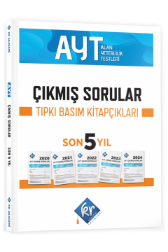 AYT Çıkmış Sorular Son 5 Yıl Tıpkı Basım Fasikülleri KR Akademi Yayınları