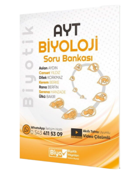 Biyotik Yayınları AYT Biyoloji Soru Bankası