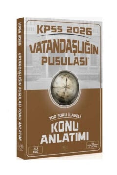 CBA Yayınları 2026 KPSS Vatandaşlığın Pusulası Konu Anlatımı