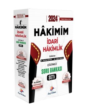 2024 Yetki Ezberleten İdari Hakimlik ve Dizgi Kitap Hakimim Soru Bankası Seti
