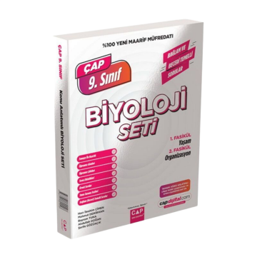 Çap Yayınları 9. Sınıf Biyoloji Maarif Model Set