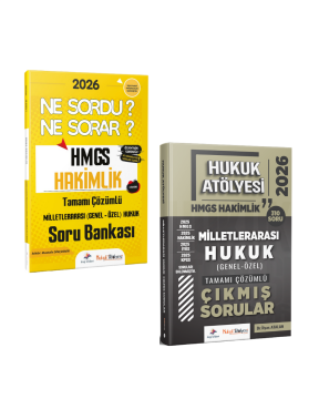 Dizgi Kitap 2026 Hukuk Atölyesi HMGS Hakimlik Milletlerarası Genel Özel Hukuk Soru Bankası & Milletlerarası Genel Özel Hukuk Çıkmış Sorular Seti