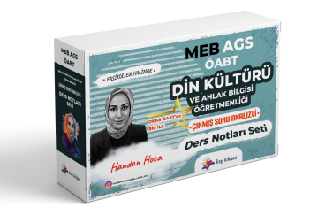 Dizgi Kitap 2026 Meb Ags ÖABT Din Kültürü ve Ahlak Bilgisi Öğretmenliği Çıkmış Soru Analizli Konu Anlatım Seti 17 Fasikül Handan Bulut