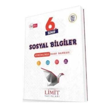 Limit Yayınları 6. Sınıf Sosyal Bilgiler Etkinlikli Soru Bankası