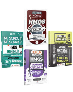 Dizgi Kitap 2026 Hukuk Atölyesi HMGS Sınavı Çıkmış Soru Örnekli Vergi Hukuku Ders Notları & Soru Bankası & Vergi Hukuku Çıkmış Sorular & Deneme Seti