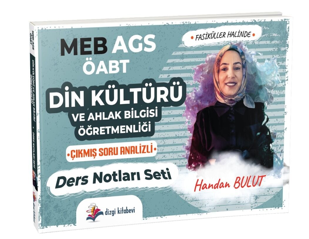 Dizgi Kitap Din Kültürü veAhlak Bilgisi Öğretmenliği Çıkmış Soru Analizli Konu Anlatım Seti 17 Fasikül  Handan Bulut