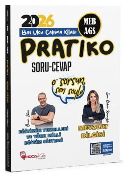 2026 MEB-AGS Eğitimin Temelleri ve Türk Millî Eğitim Sistemi, Mevzuat Bilgisi Pratiko Soru Cevap Çalışma Kitabı - Ömer Ekici, Esra Özkan Karaoğlu Hoca Kafası Yayınları