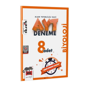Yargı Yayınları AYT Biyoloji 8 Deneme Sınavı