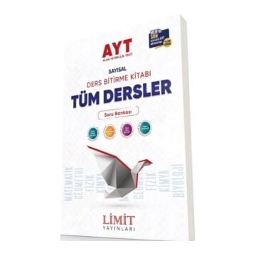 Limit Yayınları AYT Tüm Dersler Sayısal Soru Bankası