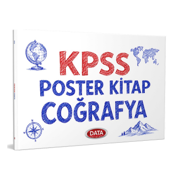 Data Yayınları 2026 KPSS Poster Kitap Coğrafya