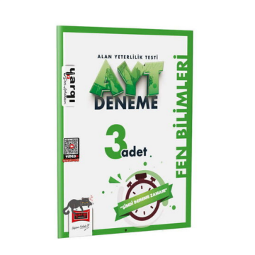 AYT Fen Bilimleri 3 Deneme Sınavı Yargı Yayınları