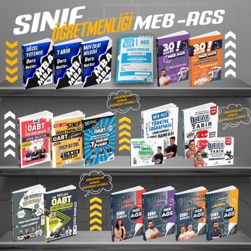 Dizgi Kitap MBA 2026 Meb Ags ve Öabt Sınıf Öğretmenliği Külliyatı