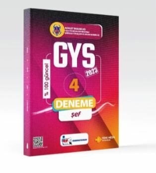 2023 CTE ŞEF GYS 4’LÜ DENEME