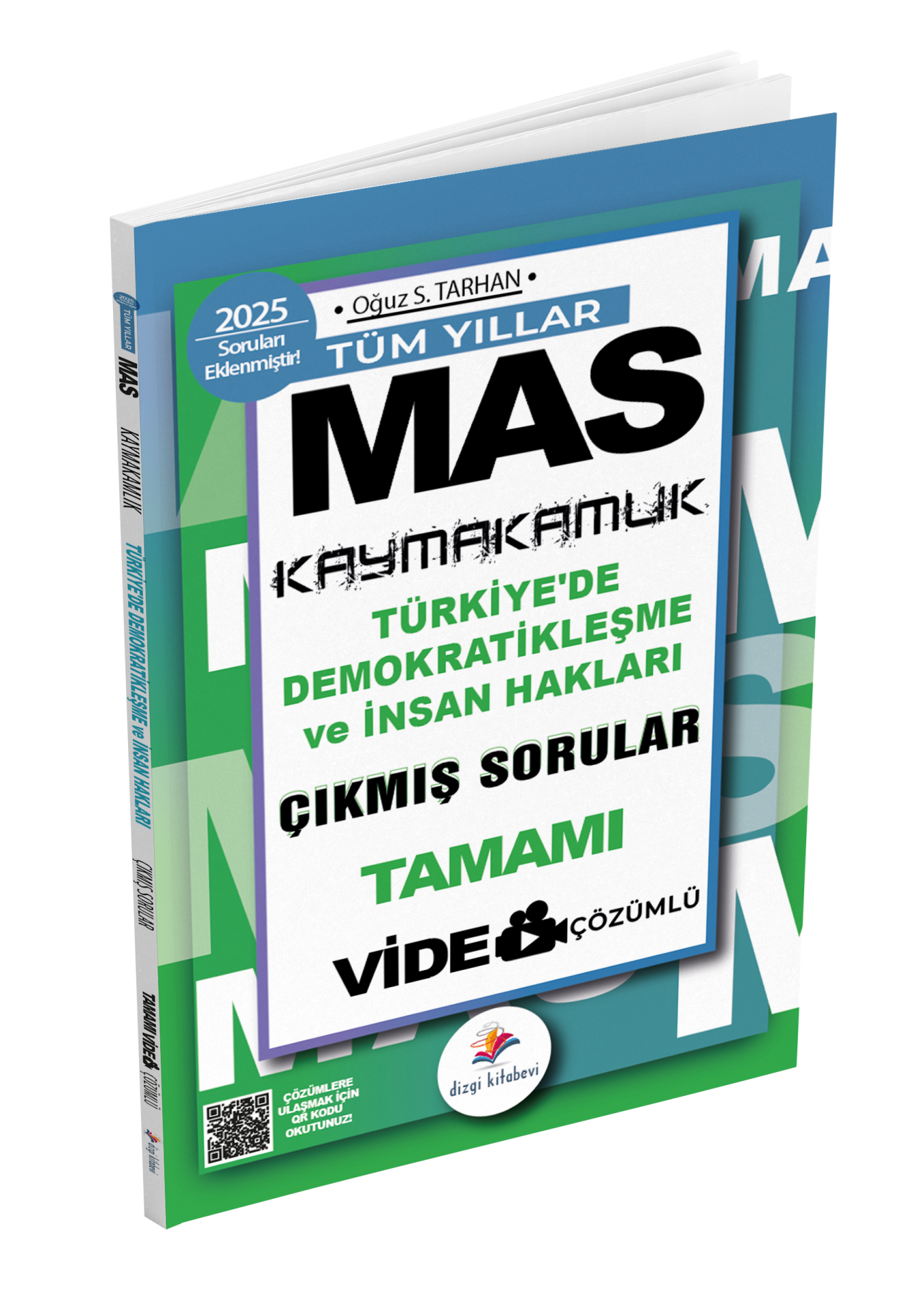 Dizgi Kitap Mas Kaymakamlık İnsan Hakları ve Demokratikleşme Tüm Yıllar Tamamı Video Çözümlü Çıkmış Sorular 2025
