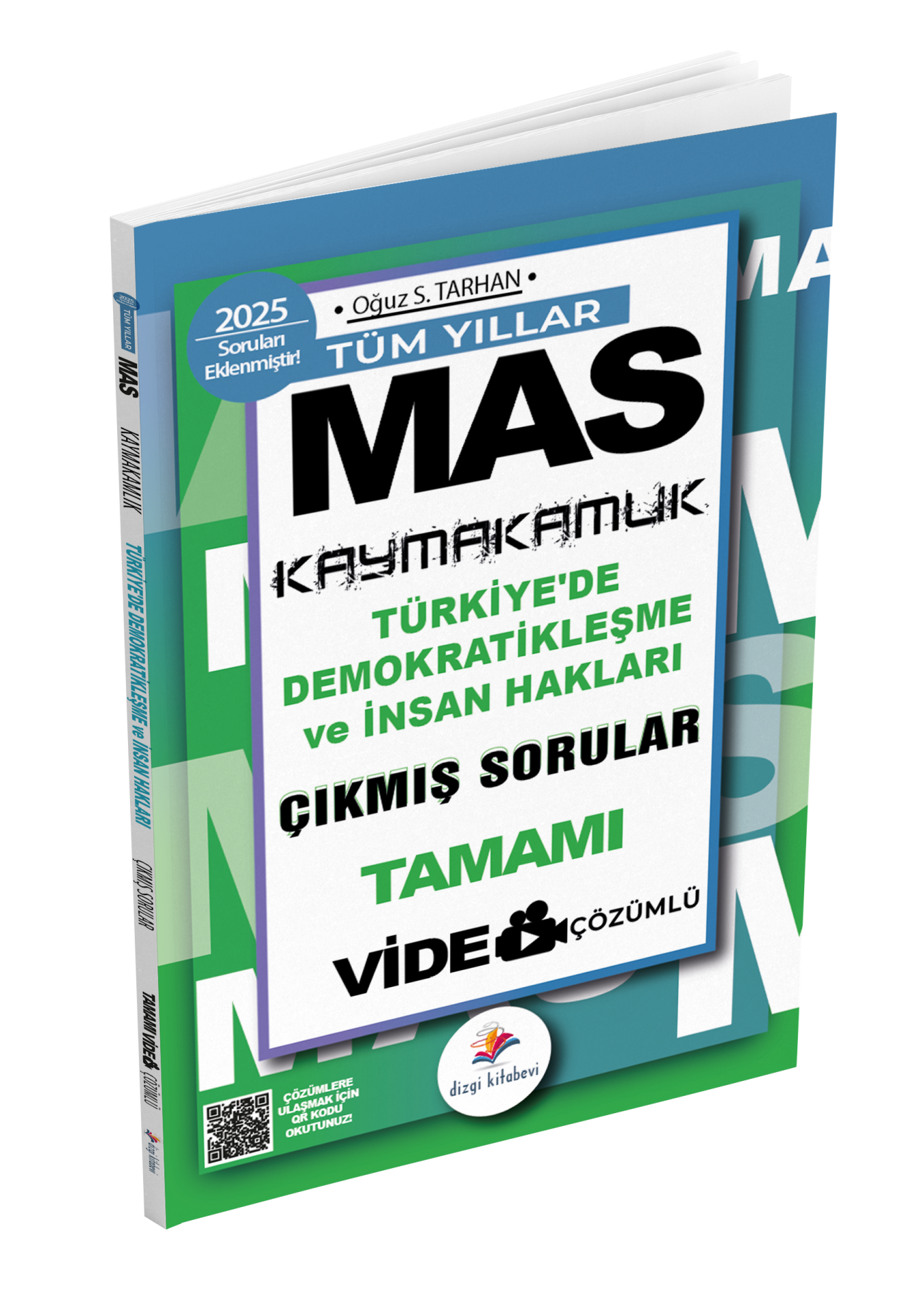 Dizgi Kitap Mas Kaymakamlık İnsan Hakları ve Demokratikleşme Tüm Yıllar Tamamı Video Çözümlü Çıkmış Sorular 2025
