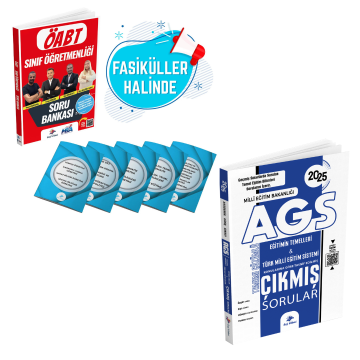Dizgi Kitap 2025 Meb Ags Öabt Sınıf Öğretmenliği Maarif Modele Uygun Fasiküller Halinde Pdf Çözümlü Soru Bankası ve Video Çözümlü Eğitimin Temelleri Türk Milli Eğitim Sistemi Çıkmış Sorular Seti