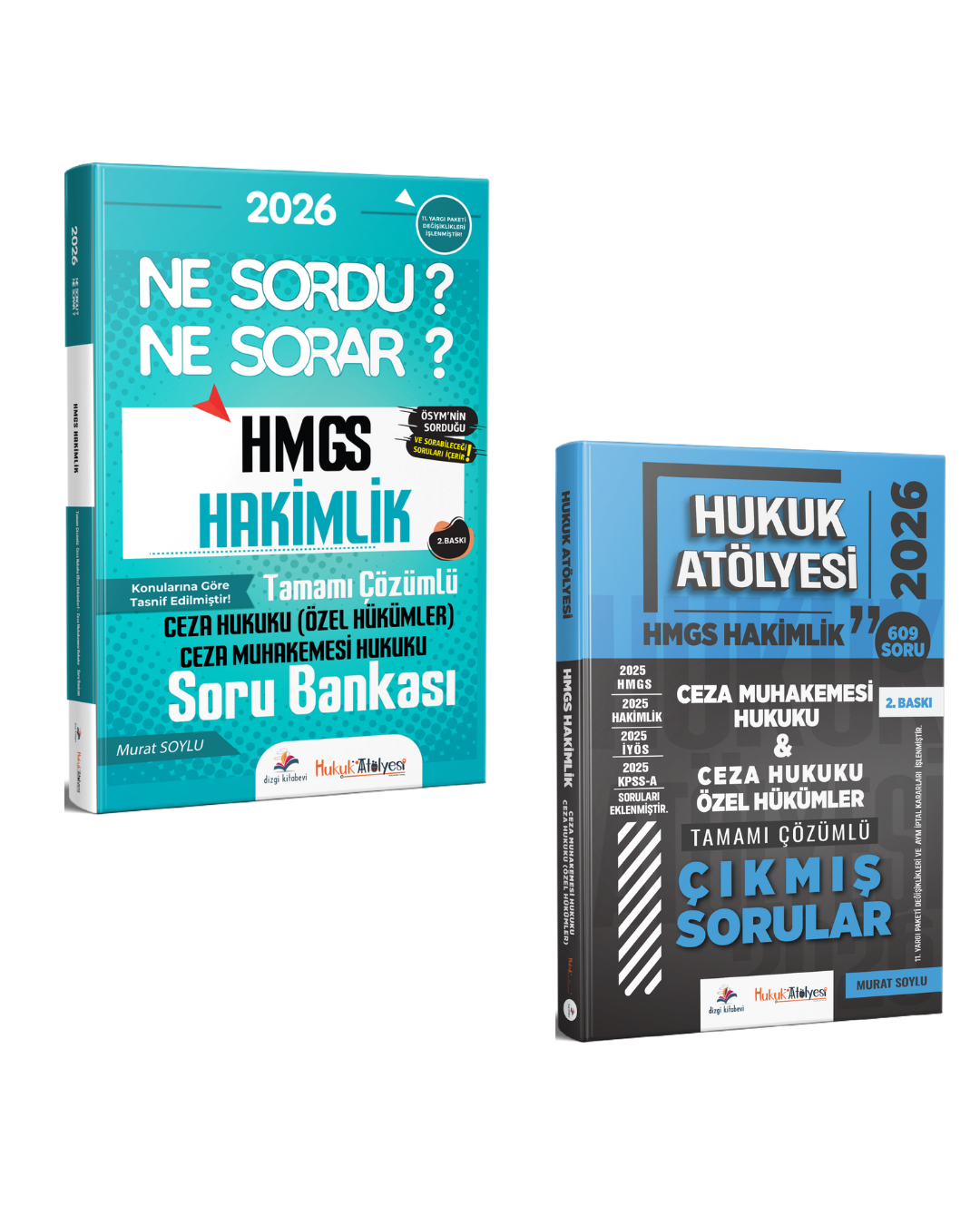 Dizgi Kitap 2026 Hukuk Atölyesi Hakimlik HMGS Ceza Hukuku Özel Hükümler Ceza Muhakemesi Hukuku Soru Bankası & Ceza Hukuku Özel Hükümler Ceza Muhakemesi Hukuku Çıkmış Sorular Seti