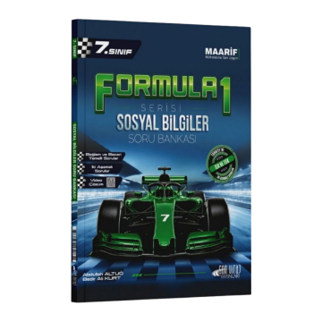 Son Viraj Yayınları 7. Sınıf Sosyal Bilgiler Formula 1 Serisi Maarif Soru Bankası