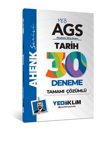 MEB AGS Ahenk Tarih Tamamı Çözümlü 30 Deneme Yediiklim Yayınları