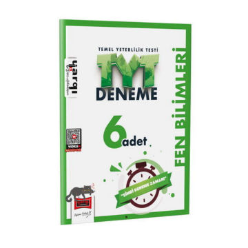 Yargı Yayınları TYT Fen Bilimleri 6 Deneme Sınavı