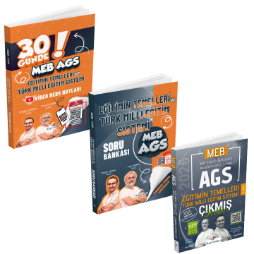 Dizgi Kitap 2026 MEB AGS 30 Günde Eğitimin Temelleri Türk Milli Eğitim Sistemi 3'lü Kazandıran Set Ziya Sümer Özgür Hamal